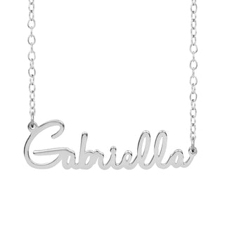 Scripted Name Necklace