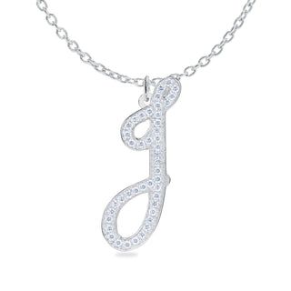 Personalized Diamond Initial Necklace