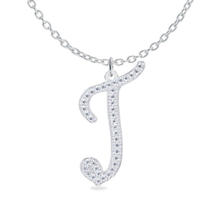 Personalized Diamond Initial Necklace