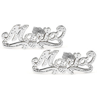 Stud Name Earrings