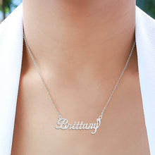Load image into Gallery viewer, Brittany Name Necklace