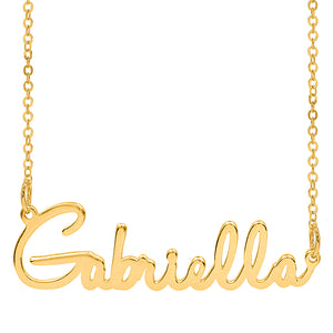 Scripted Name Necklace