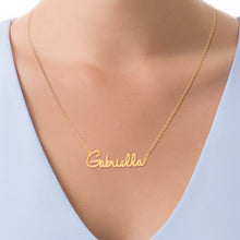 Load image into Gallery viewer, Scripted Name Necklace