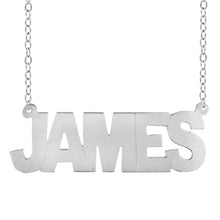 Load image into Gallery viewer, Block Name Necklace