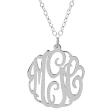 Load image into Gallery viewer, Script Monogram Pendant