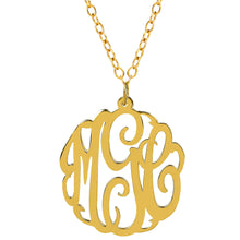 Load image into Gallery viewer, Script Monogram Pendant