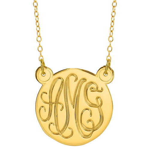 Hand Carved Monogram Split