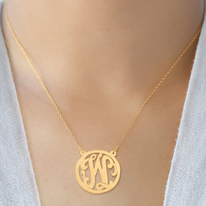 Monogram Initial Necklace