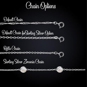 Personalized Name Crown Necklace